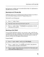 Предварительный просмотр 85 страницы Motorola Nextel iDEN i1000plus User Manual