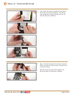 Предварительный просмотр 5 страницы Motorola Nexus 6 Disassemble Manual