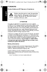 Preview for 4 page of Motorola OPERATIONS CRITICAL WIRELESS Manual