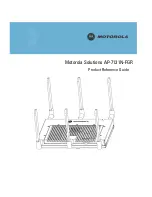 Motorola P-7131N-FGR Product Reference Manual preview