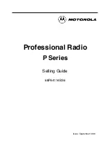 Motorola P Series Selling Manual preview