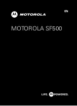 Предварительный просмотр 1 страницы Motorola P6MC1 Getting Started Manual