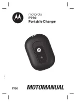 Предварительный просмотр 2 страницы Motorola P790 Manual