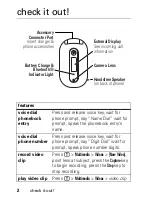 Preview for 2 page of Motorola PEBL U6 Manual