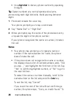 Preview for 26 page of Motorola PEBL U6 Manual