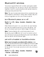 Preview for 34 page of Motorola PEBL U6 Manual