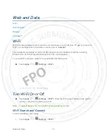 Предварительный просмотр 84 страницы Motorola Photon Q User Manual