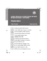 Preview for 1 page of Motorola PMAN4009 User Manual