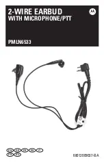 Motorola PMLN6533 Manual preview
