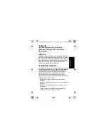 Предварительный просмотр 33 страницы Motorola PMLN6538 Manual