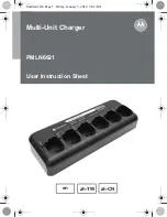 Motorola PMLN6621 User Instruction Sheet предпросмотр