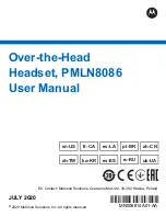 Motorola PMLN8086 User Manual preview