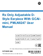 Motorola PMLN8247 User Manual preview