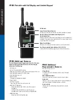 Предварительный просмотр 6 страницы Motorola PR400 Commercial Series Brochure & Specs