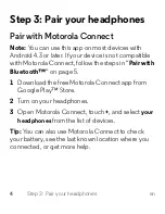 Preview for 6 page of Motorola Pulse S505 Read Me First