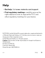 Preview for 15 page of Motorola Pulse S505 Read Me First