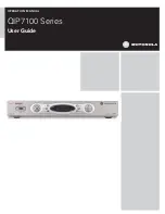 Motorola QIP7100 Series User Manual preview