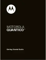 Motorola Quantico Getting Started Manual предпросмотр