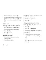 Preview for 38 page of Motorola r765 User Manual