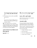 Preview for 53 page of Motorola r765 User Manual