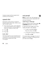 Preview for 58 page of Motorola r765 User Manual