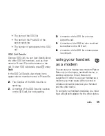 Preview for 63 page of Motorola r765 User Manual