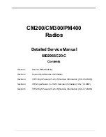 Предварительный просмотр 7 страницы Motorola Radius CM200 Service Manual