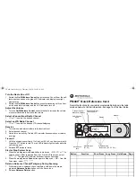 Preview for 71 page of Motorola Radius PM400 User Manual