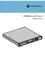 Предварительный просмотр 1 страницы Motorola RFS-6010-10010-WR Installation Manual