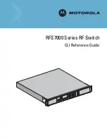 Motorola RFS7000 Series Reference Manual preview