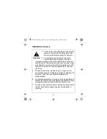 Предварительный просмотр 4 страницы Motorola RLN5795 Important Safety And Operating Instructions