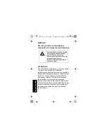 Предварительный просмотр 18 страницы Motorola RLN5880 Manual