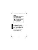 Предварительный просмотр 34 страницы Motorola RLN5880 Manual