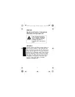 Предварительный просмотр 54 страницы Motorola RLN5880 Manual