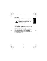 Предварительный просмотр 3 страницы Motorola RLN5929 Manual