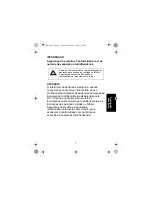 Предварительный просмотр 15 страницы Motorola RLN5929 Manual