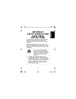 Предварительный просмотр 3 страницы Motorola RLN6434 User Manual