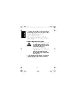 Предварительный просмотр 6 страницы Motorola RLN6434 User Manual