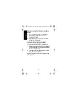 Preview for 8 page of Motorola RMN5052, RMN5053 User Manual