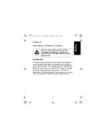 Preview for 3 page of Motorola RMN5058 User Manual