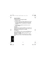 Preview for 14 page of Motorola RMN5058 User Manual