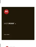 Motorola ROKR User Manual preview
