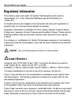 Preview for 11 page of Motorola RS309 Quick Reference Manual