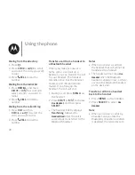 Предварительный просмотр 28 страницы Motorola RT802 User Manual