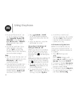 Предварительный просмотр 32 страницы Motorola RT802 User Manual