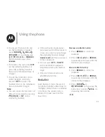 Предварительный просмотр 33 страницы Motorola RT802 User Manual