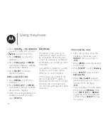 Предварительный просмотр 34 страницы Motorola RT802 User Manual