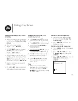 Предварительный просмотр 41 страницы Motorola RT802 User Manual