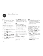 Предварительный просмотр 46 страницы Motorola RT802 User Manual