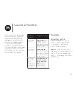 Предварительный просмотр 61 страницы Motorola RT802 User Manual